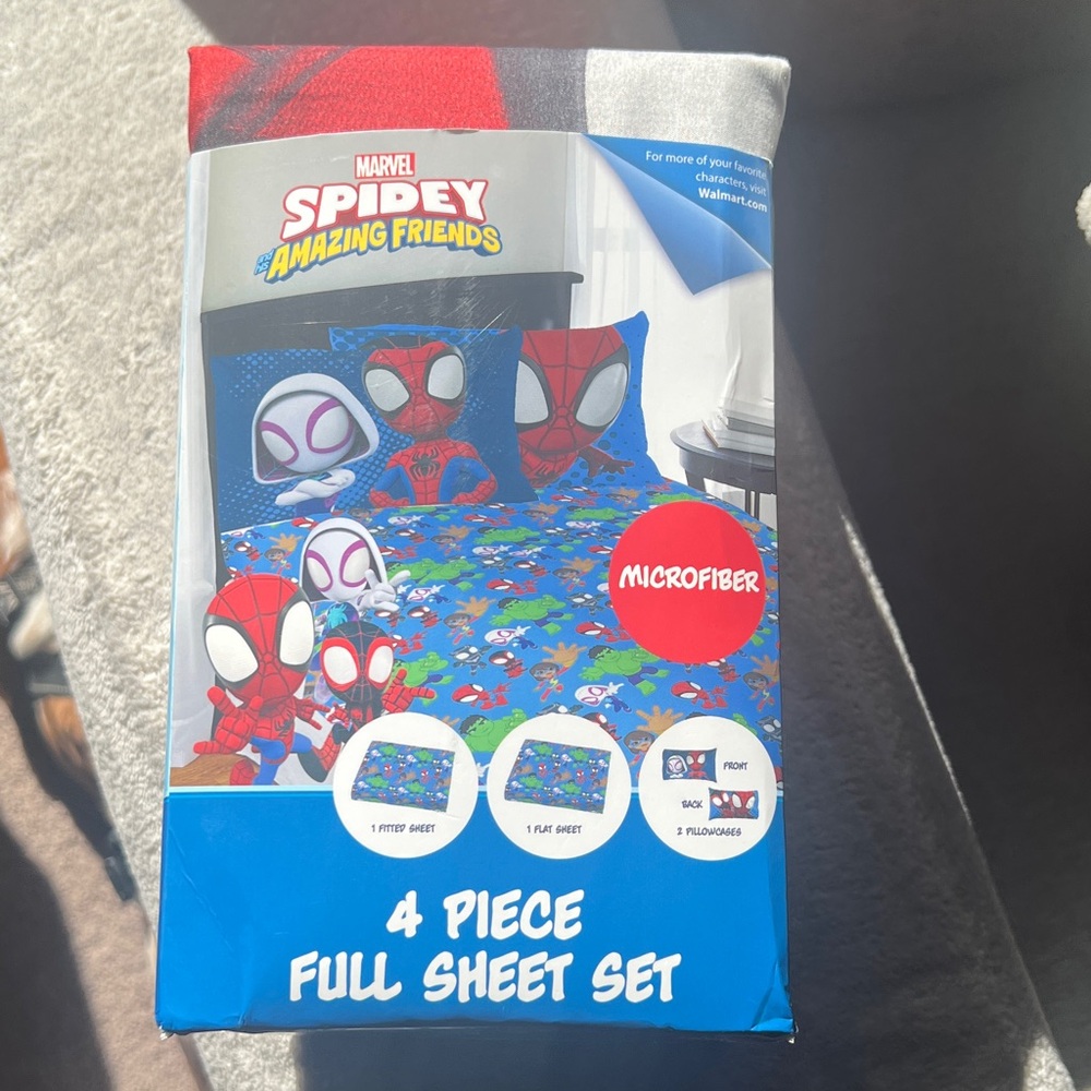 Marvel Spidey and His Amazing Friends Full Sheet Set